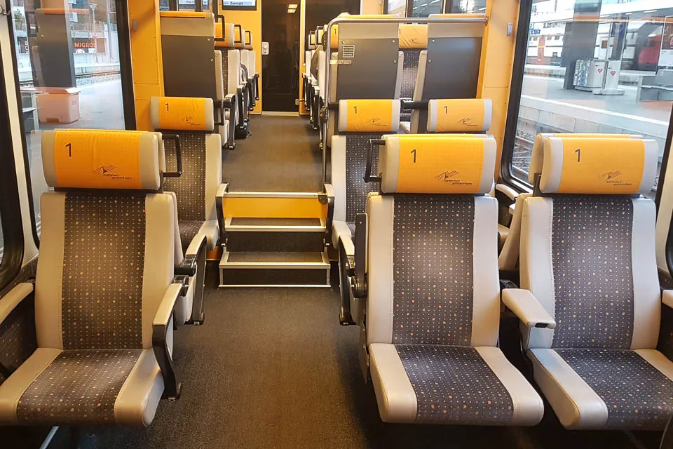 Local Swiss train