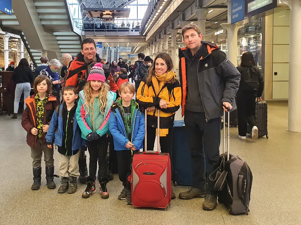 Travelski Express Review - Stef, Paola and Ed