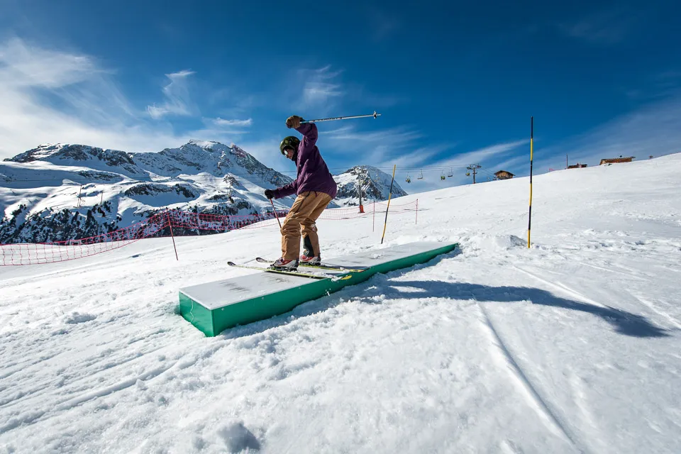 Aussois' terrain park
