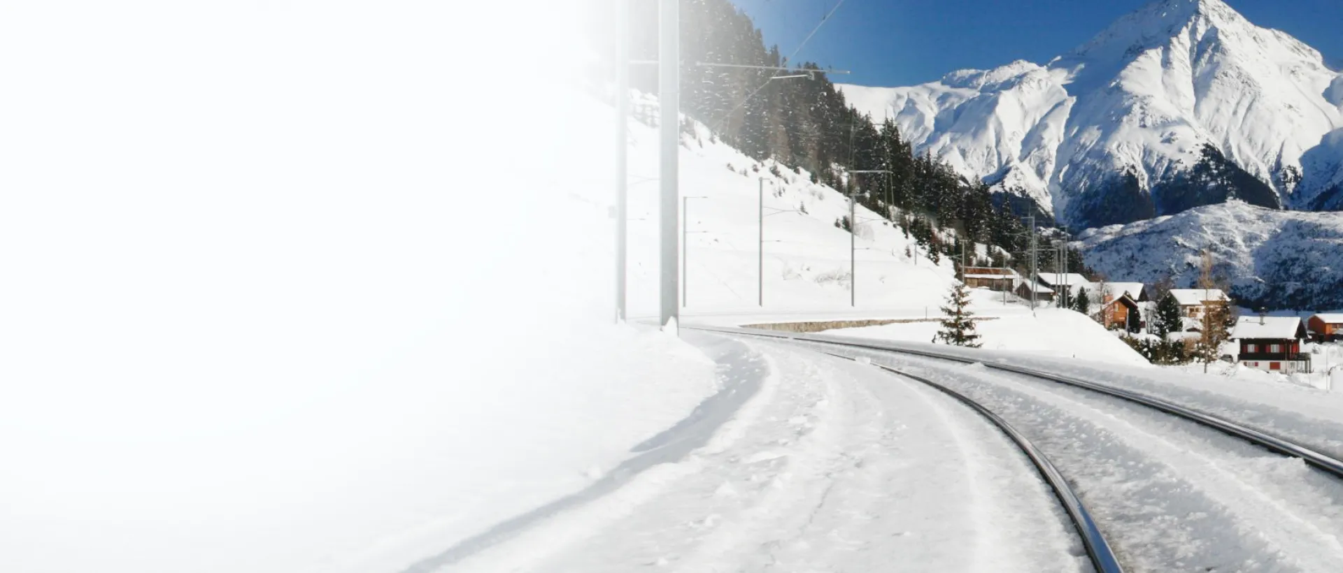 Ski holidays by train